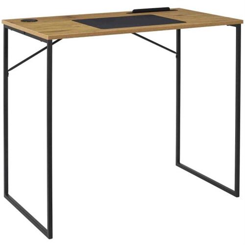 The Home Deco Factory Bureau En Bois Et Métal Link - Image 2