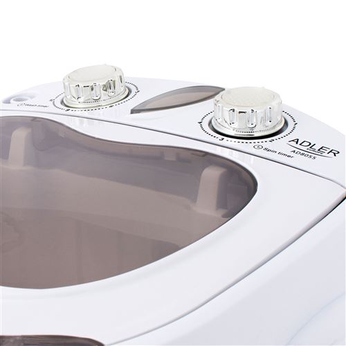 Or Futchoy 3kg Mini Machine /à Laver 2 en 1 Cuve Simple de Machine /à Laver de S/èche-Linge pour Appartement,H/ôtel Dortoirpour et Caravane de Camping