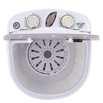 mini lave linge giantex blanc 43×43×75cm automatique 240W, capacité de  lavage 3,5kg avec fonction de déshydratation - Lave-linge hublot - Achat &  prix