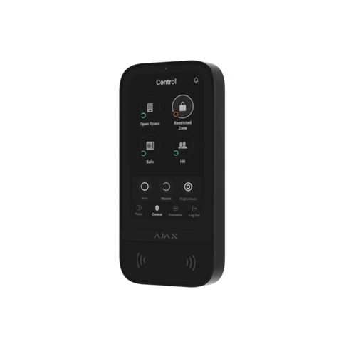 Ajax Systems Noir Télécommande Sans Fil 5" - Keypadtouchscreenb - Jeweller - Ajax - Image 3