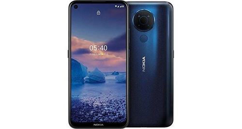 Nokia Smartphone 5. 4 Smartphone 128Gb, 4Gb Ram, Dual Sim, Polar Night