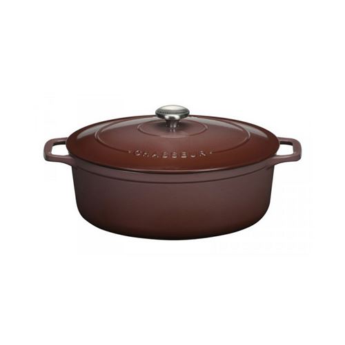 Chasseur cocotte ovale 33 cm bois de rose - sublime puc473362