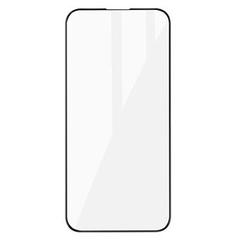 Verre Trempé pour iPhone 14 Pro Max Dureté 9H Biseauté Adhésion Totale Blue Star Noir - 1