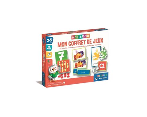 Clementoni - Mon Coffret De Jeux - Montessori