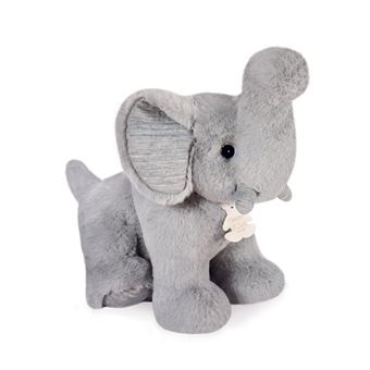 Zappi Co Jouet en peluche Elephant 100% recyclé (13-15cm) Collection de  peluches pour nouveau-né premier enfant