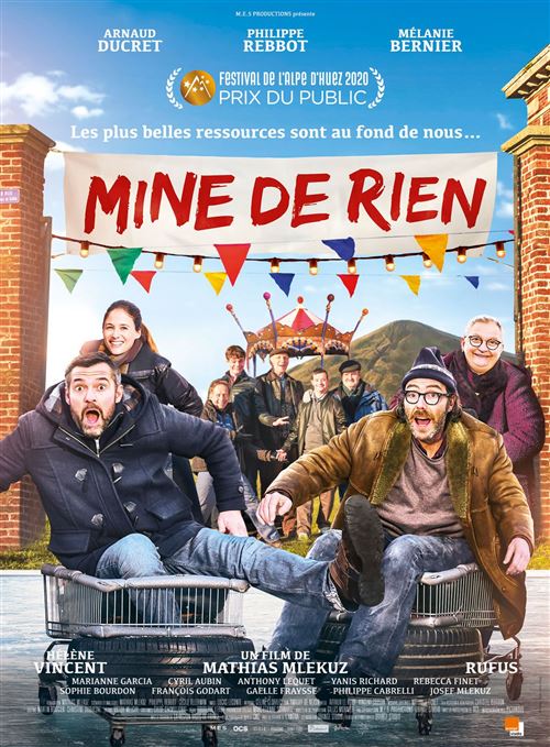 Mine de Rien - 2020 - Arnaud Ducret, Philippe Rebbot - 40x60cm - Affiche de cinéma originale pliée