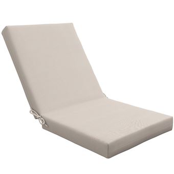 Lot De 2 Coussins D’Assise Pour Chaise – 38x39 Cm – Housse En Polyester, Antidérapant – Pour Intérieur/Extérieur (Usage Modéré) – Noir Cuir