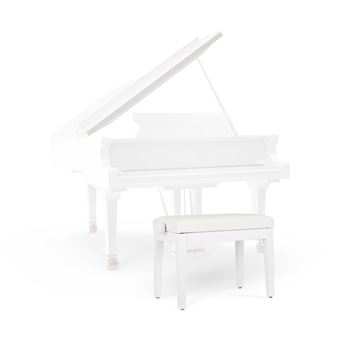 Korg - Banquette De Piano Blanche Reglable Banquettes