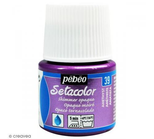 P&eacute;b&eacute;o 295039 Setacolor Opaque 1 Flacon Am&eacute;thyste Moir&eacute; 45 ML