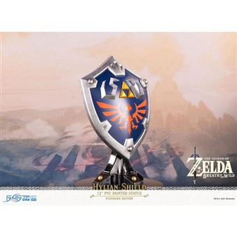 Figurine Collector Breath Of The Wild - Nintendo - Hylian Shield Pvc Standard