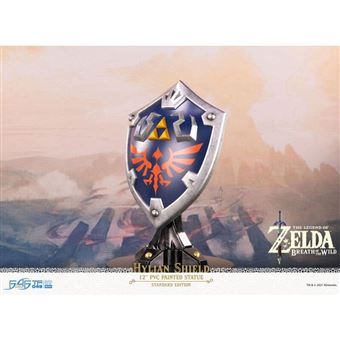 Figurine Collector Breath Of The Wild - Nintendo - Hylian Shield Pvc Standard