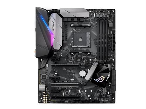 ASUS  ROG STRIX X370-F GAMING - Carte-m&egrave;re - ATX - Socket AM4 - AMD X370 Chipset - USB 3.1 Gen 1, USB-C Gen2, USB 3.1 Gen 2 - Gigabit LAN - carte graphique embarqu&eacute;e (unit&eacute;