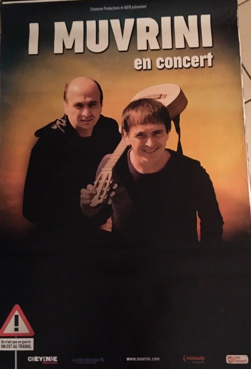 I MUVRINI - En Concert - AFFICHE État correct - N/A reconditionné disponible sur Fnac