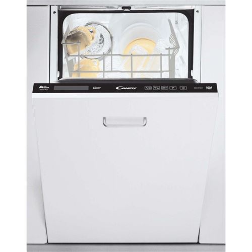 Candy CDI 2T1047 - Vaatwasser - ingebouwd - Niche - breedte: 45 cm - diepte: 60 cm - hoogte: 82 cm