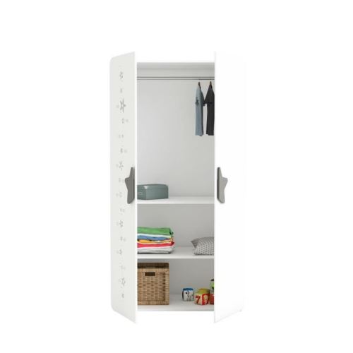 Demeyere Celeste Armoire 2 Portes Armoire Bebe Achat Prix Fnac
