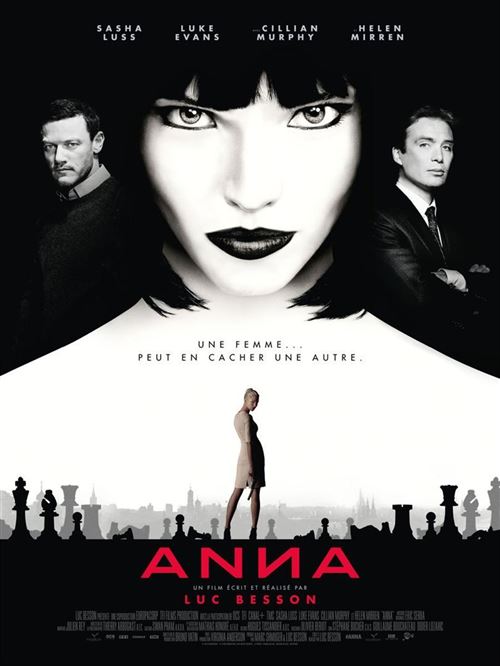 Affiche de Cinéma - Anna - 2019 - Sasha Luss, Luke Evans - 40x60cm