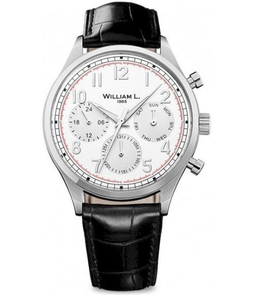 William L. Montre Homme WLAC03BOCN Blanc