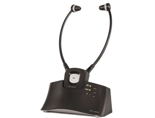 Meliconi HP STETO DIGITAL - Écouteurs avec micro - sous le menton - 2,4 GHz - sans fil