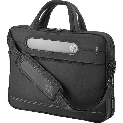 HP 17.3 Business Slim Top Load 43,9 cm (17.3) Malette Noir - Sacoches d'ordinateurs Portables (Malette, 43,9 cm (17.3), Sangle épaule, 640 g, Noir)