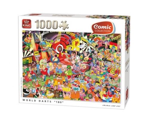 King puzzle World Darts 180 1000 Pieces
