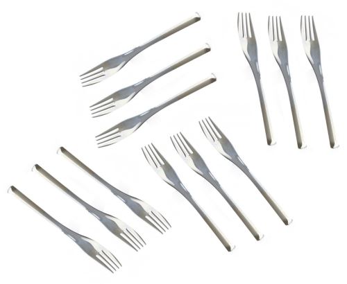 Lot De 12 Fourchette 22 Cm Ustensile Cuisine