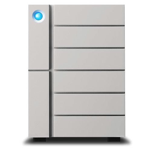 Lacie 6big Thunderbolt 3 24to Stockage Raid 6 Baies Stfk24000400 ( 2 X Thunderbolt 3, 1 X Usb-c )