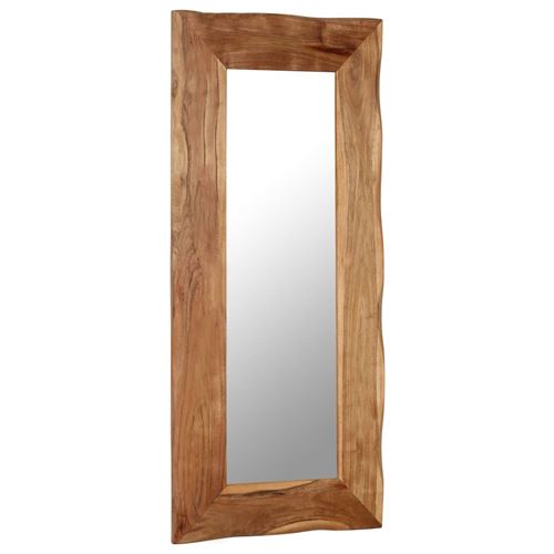 vidaXL Cosmeticaspiegel 50x110 cm massief acaciahout
