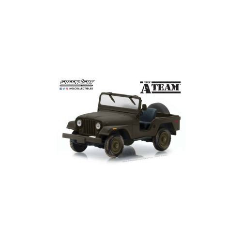 L'Agence tous risques - Réplique métal 1/43 Jeep CJ-5