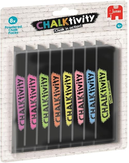 Jumbo Set de recharge Chalktivity 8 pièces