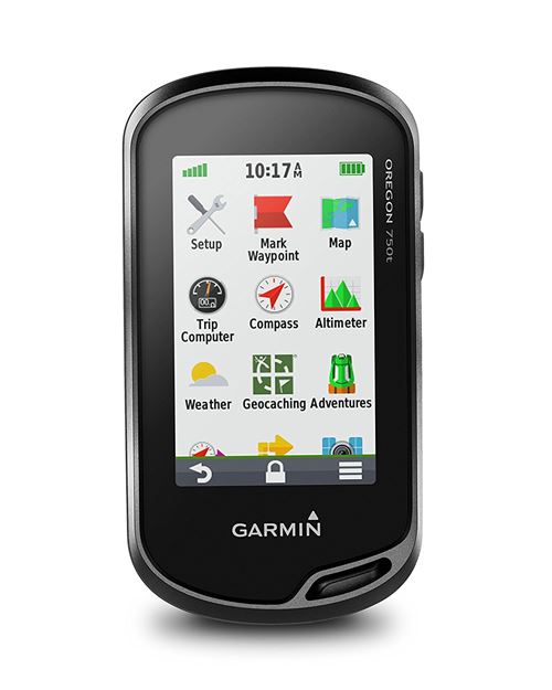Garmin - Oregon 750t - Gps De Randonnée - Ecran Tactile 3'' - Carte Topoactive Europe Préchargée - Noir