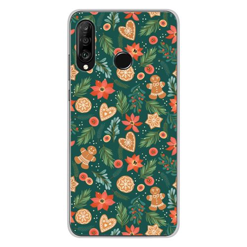 Coque en silicone imprimée compatible Huawei P30 Lite NO Pain d'épice