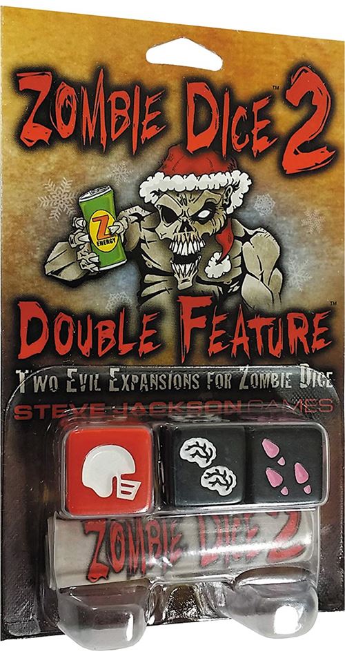 Steve Jackson Games Zombie Dice 2 Double Feature Extension Jeu de dés (français non garanti)