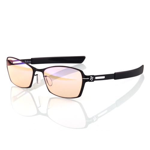 Lunettes gaming Arozzi Visione VX500-2 protectrice et confort anti lumière bleue Noir