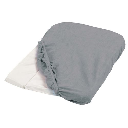 Lot de 2 housses de matelas à langer gris foncé - tinéo