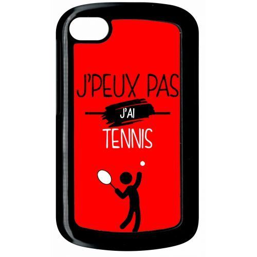 Coque blackberry q10 j peux pas j ai tennis 6