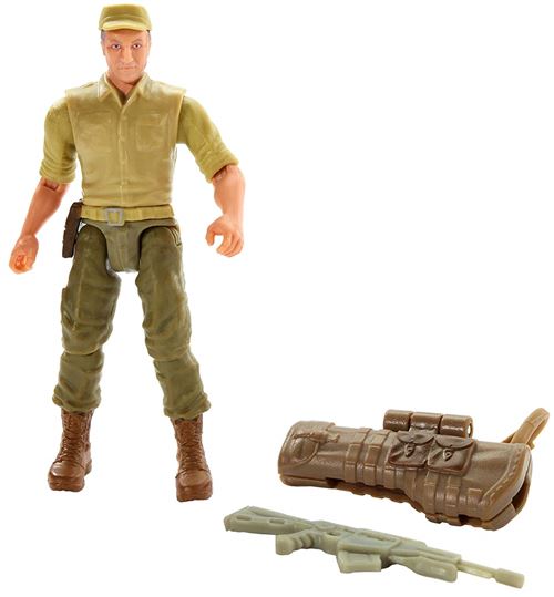 Jurassic World Wheatley Chasseur de Trophées, Personnage du Film, avec Accessoire, Multicolore, fvn23