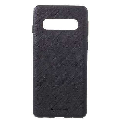 Coque en TPU style lux noir pour votre Samsung Galaxy S10