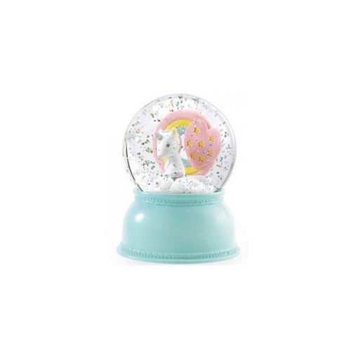 Veilleuse boule à neige Licorne Djeco