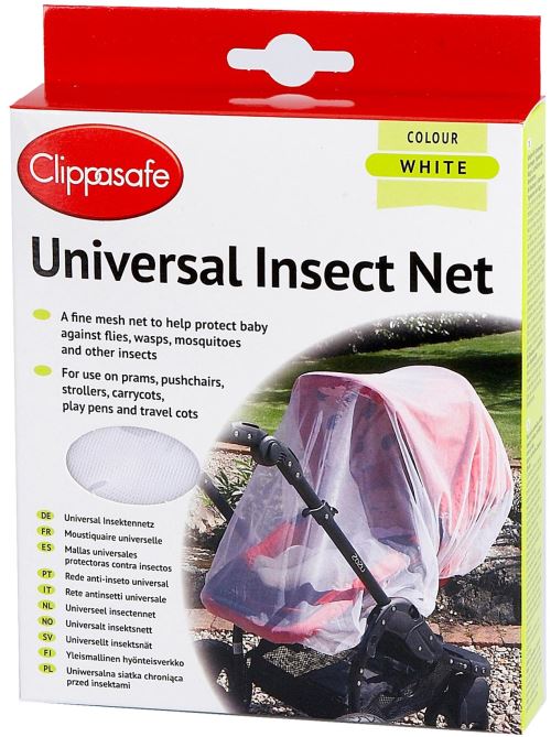 Clippasafe Filet Universel Anti-Insecte Et Anti-Moustique Pour Poussette