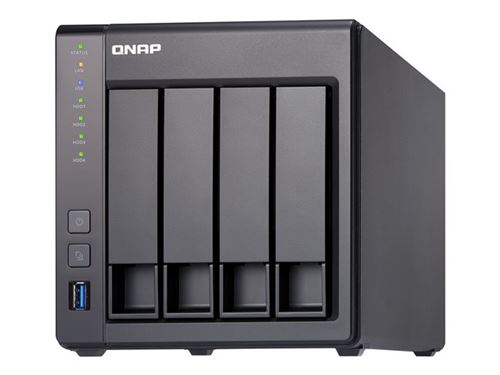 QNAP TS-431X-2G 4 Bay NAS de bureau Boîtier avec 2 Go de RAM