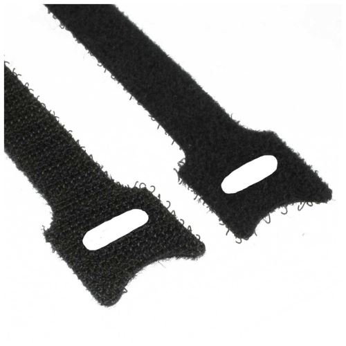 Attaches de câble InLine®, 12 x 200 mm, 10 pièces noir
