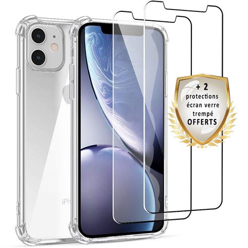 Coque Nokia 3.1 Plus - CHICHENG - Transparent - Protection écran en