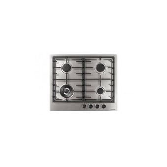 Scholtès SOTE1630X - Table de cuisson au gaz - 4 plaques de cuisson - Niche - largeur : 56 cm - profondeur : 48 cm - acier inoxydable