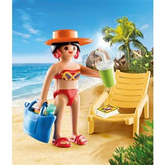 Playmobil Le camping 70300 Vacancière avec transat