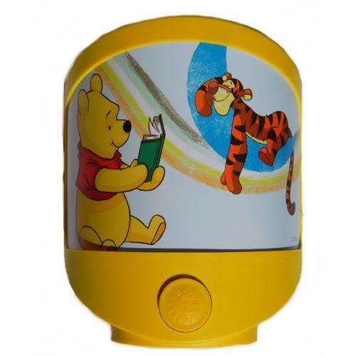 Lampe veilleuse Disney Winnie l'Ourson Tigrou enfant bébé, pile ou adaptateur