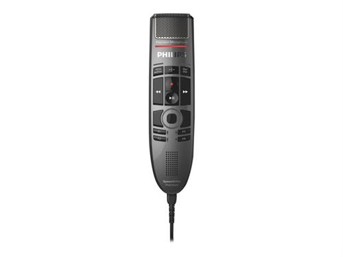 Philips Speechmike Premium Touch Smp3700 - Microphone Haut-Parleur - Usb - Perle Métallisé Gris Foncé