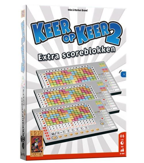999 Games bloc de score niveau 1 fois 2 3 pièces