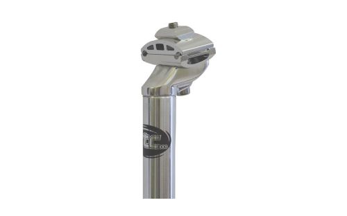Tige de selle ETC Micro Adjust 6061-T6 Alliage Argent 25.8 x 400mm