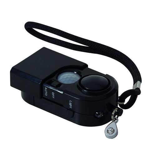 LogiLink sc0209 Alarme de Panique pour les voyages Noir