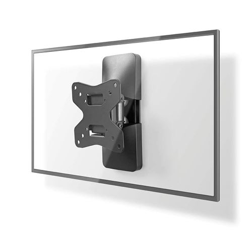 Nedis TVWM2310BK Support Mural à Mobilité Intégrale pour TV | 10-26 | Max. 20 kg | 1 Point de Pivot